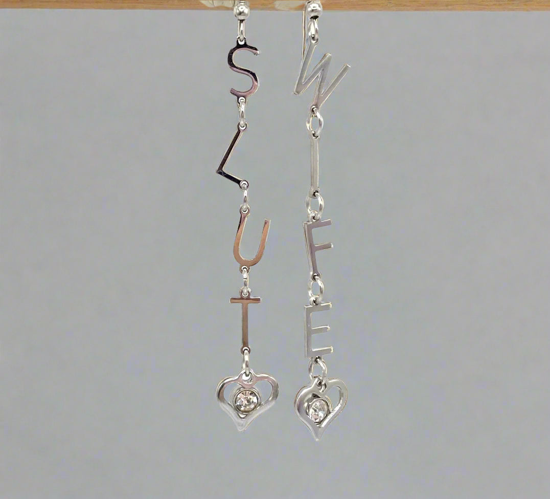 slut wife earings