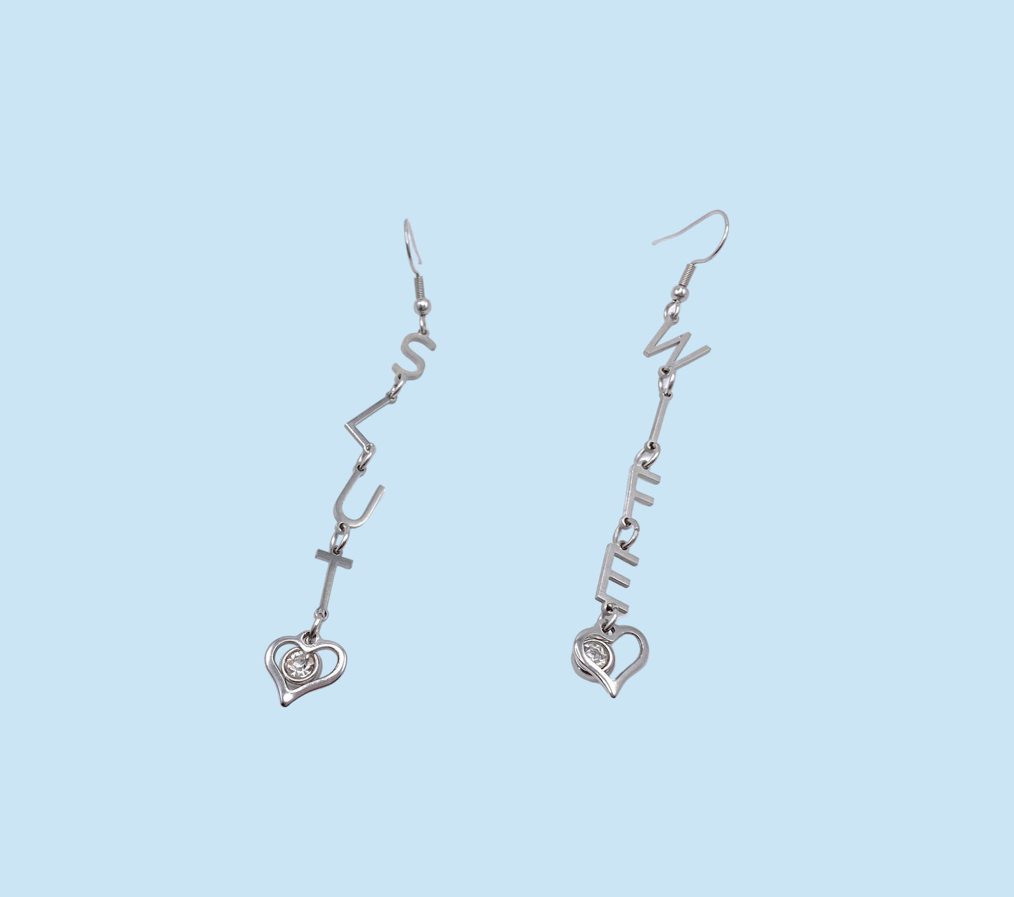 Hotwife QOS Slut Earrings