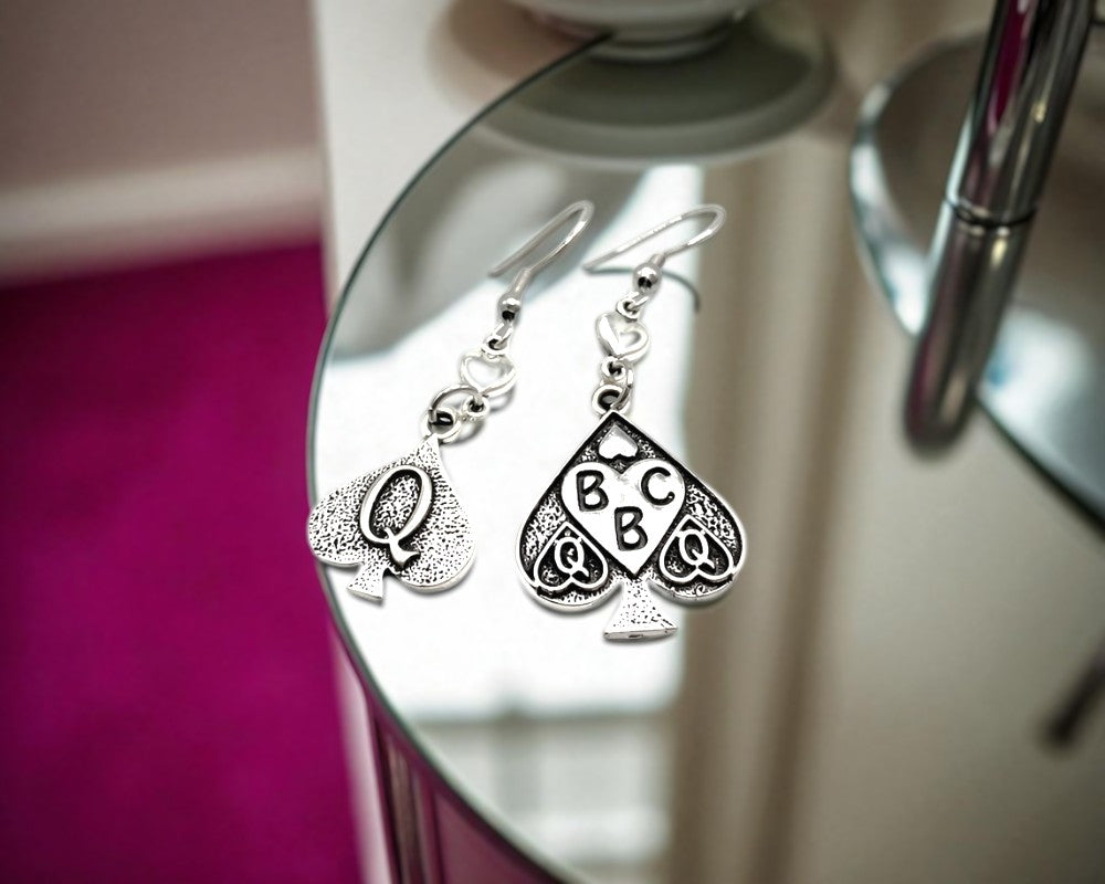 QOS BBC Queen of Spades BBC Owned Earrings