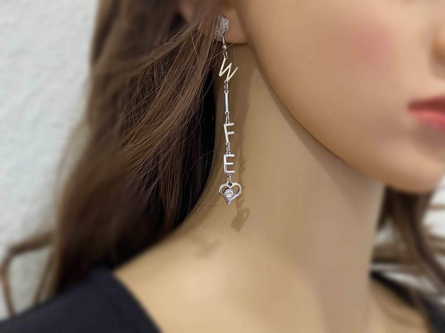 Hotwife QOS Slut Earrings