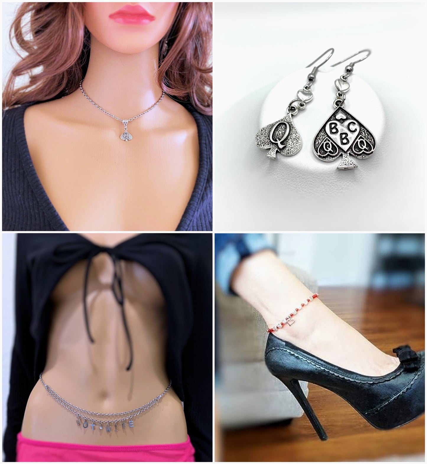 CumSlut Jewelry Anklet/Bracelet/Choker