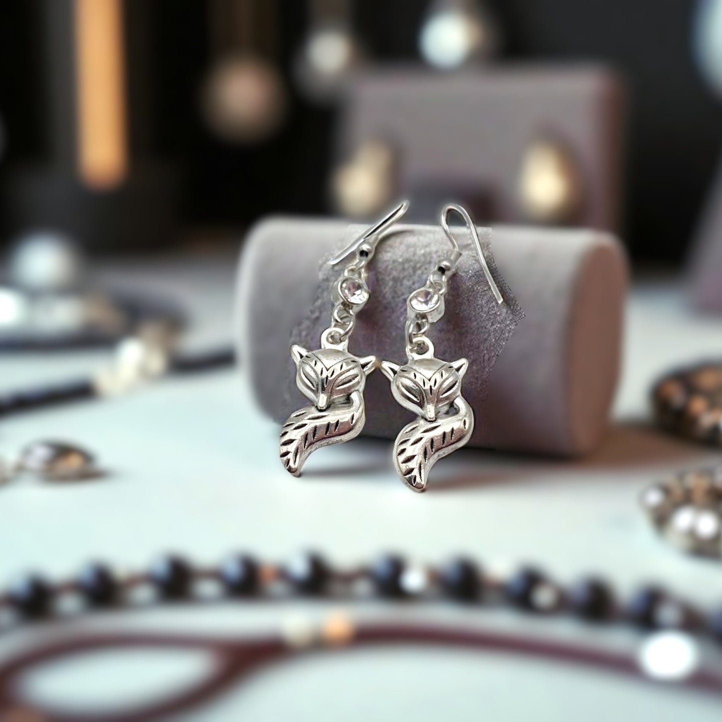 Vixen Fox Hotwife Earrings QOS