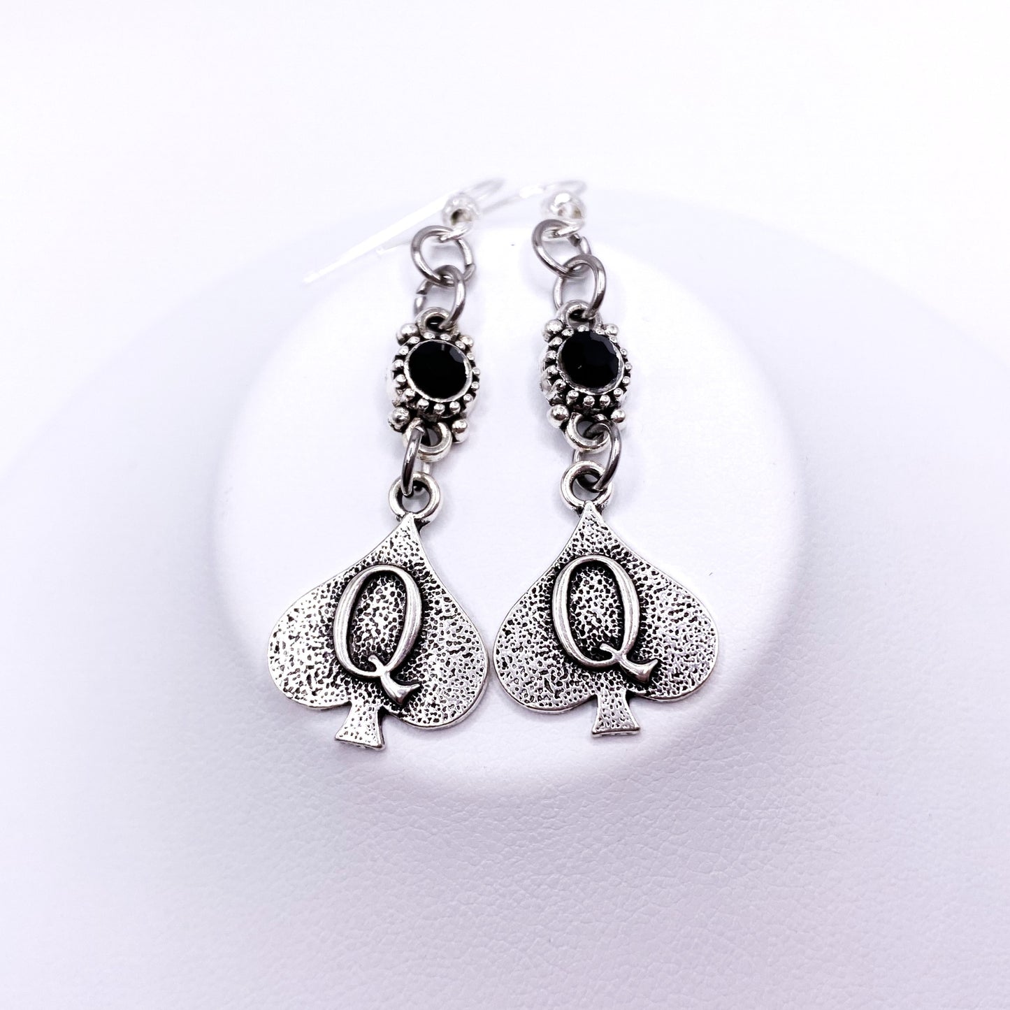 QOS BBC Spade Earrings