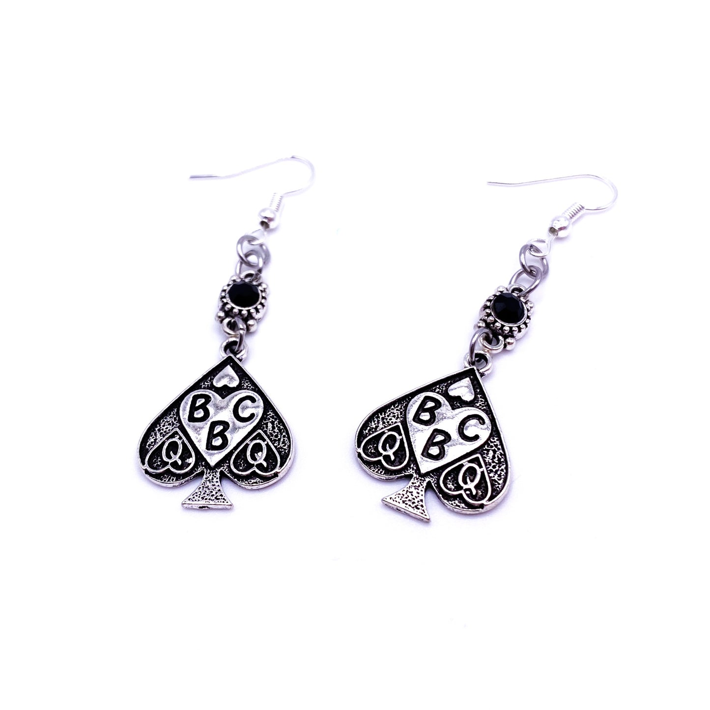 QOS BBC Spade Earrings
