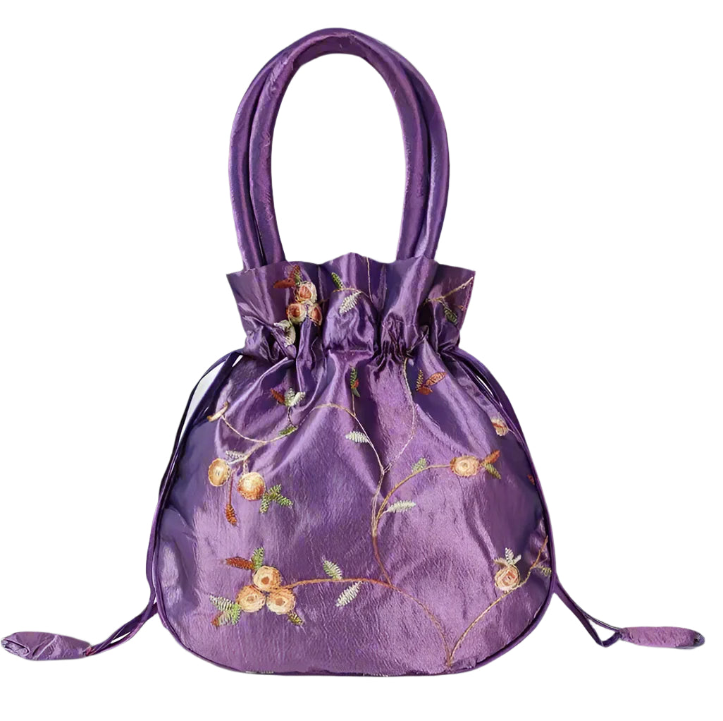 Satin Secrets Drawstring Purse