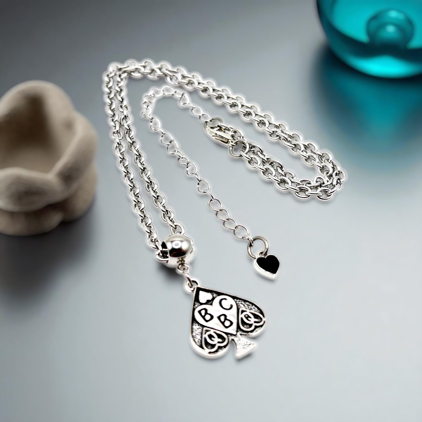 QoS / BBC Jewelry QUEEN OF SPADES Anklet Bracelet Choker Necklace