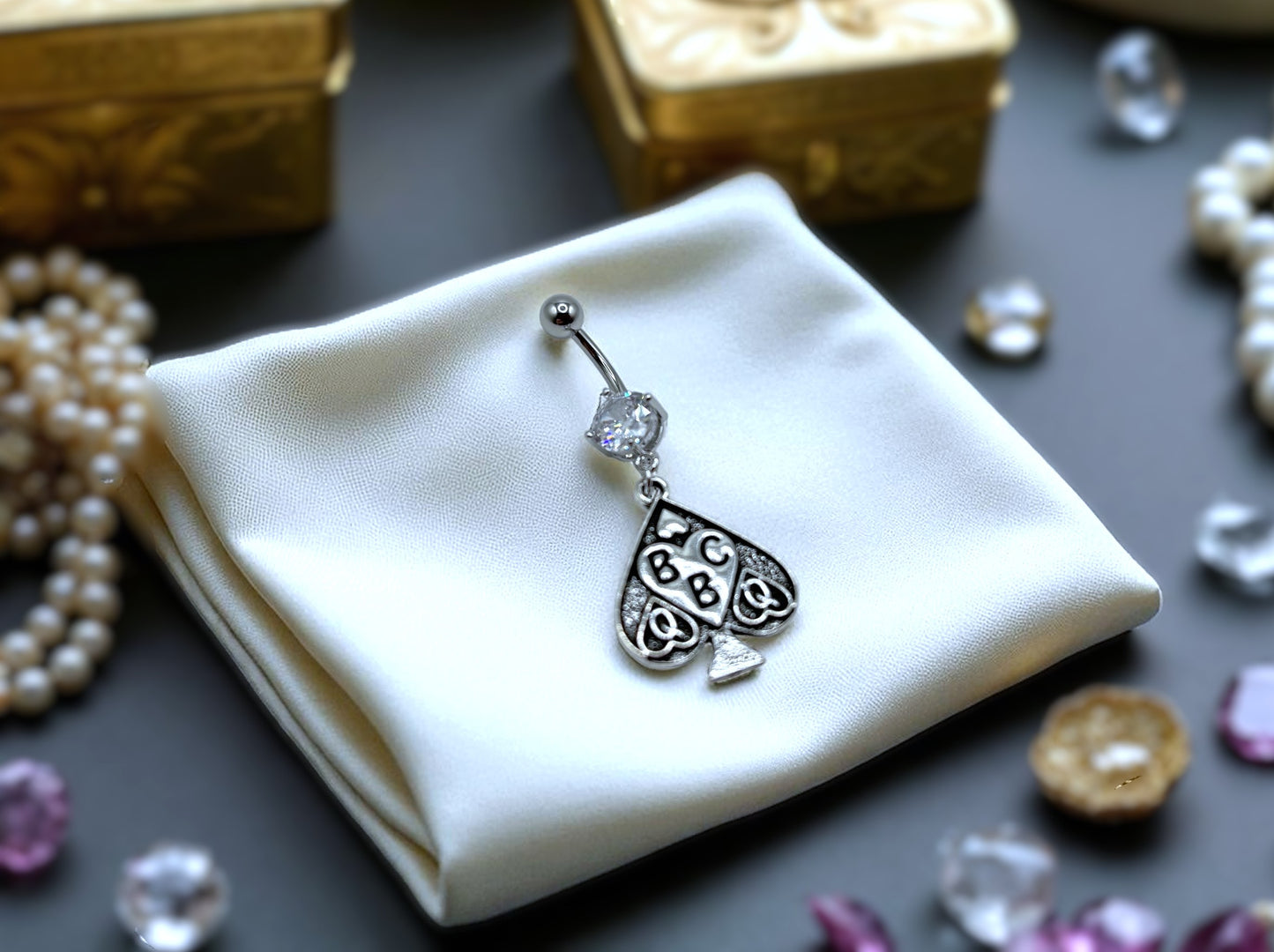 QOS BBC Belly Ring Jewelry