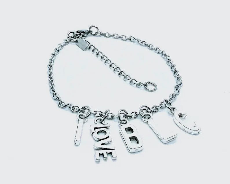 I Love BBC BLC BWC Anklet and Bracelet