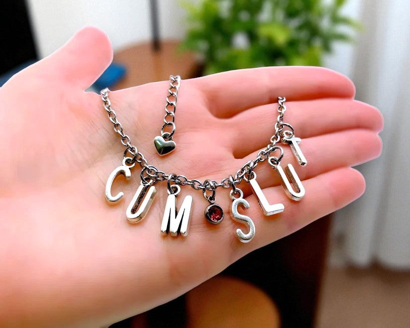 CumSlut Jewelry Anklet/Bracelet/Choker