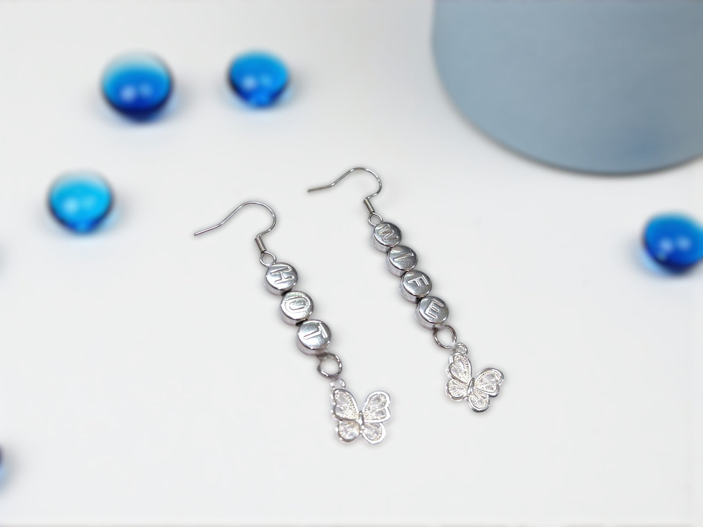 Hotwife Slut Custom Earrings