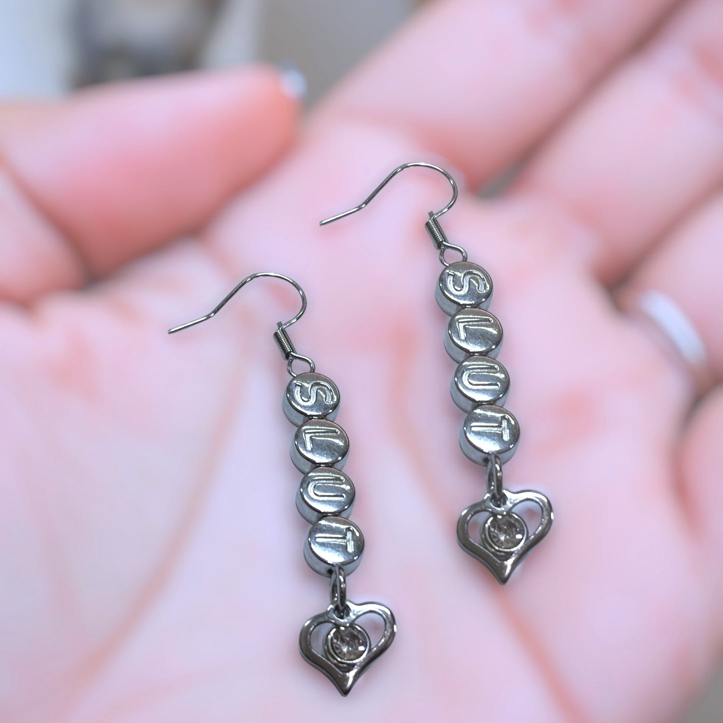 Hotwife Slut Custom Earrings