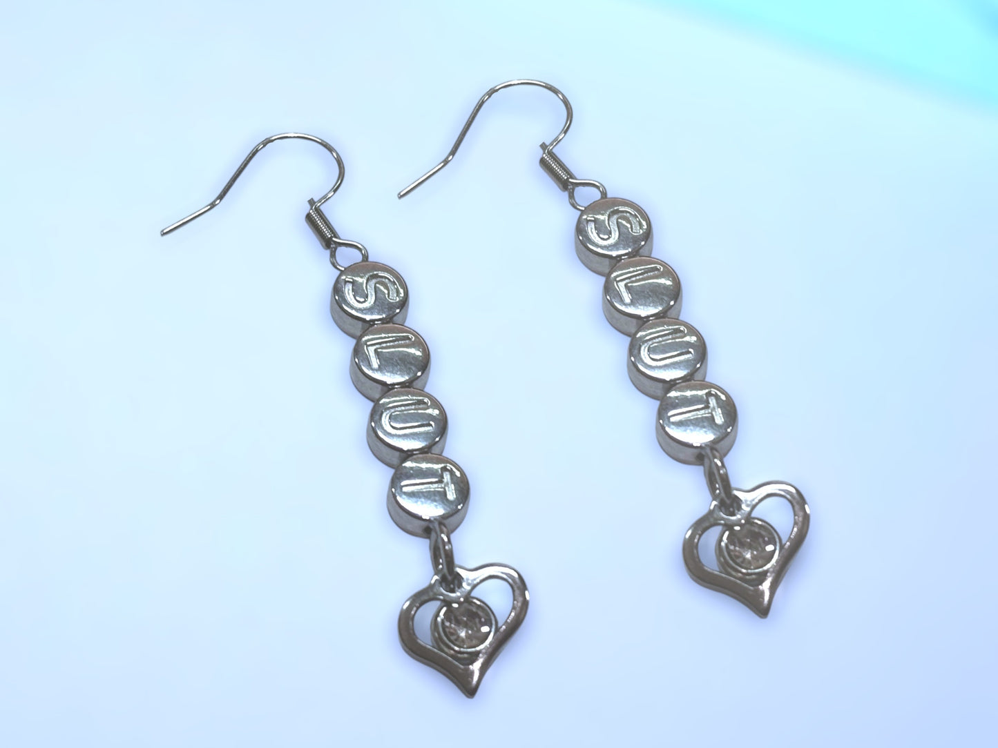 Hotwife Slut Custom Earrings