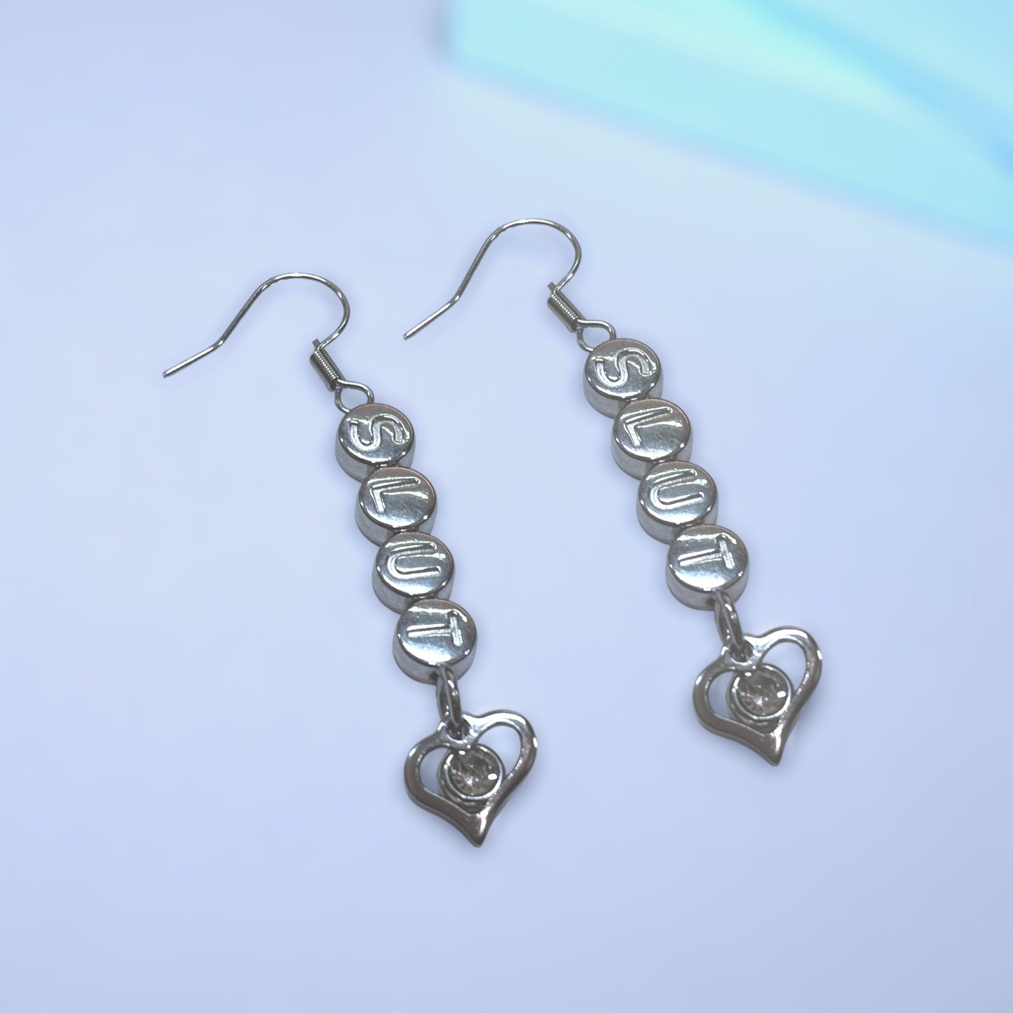 Hotwife Slut Custom Earrings