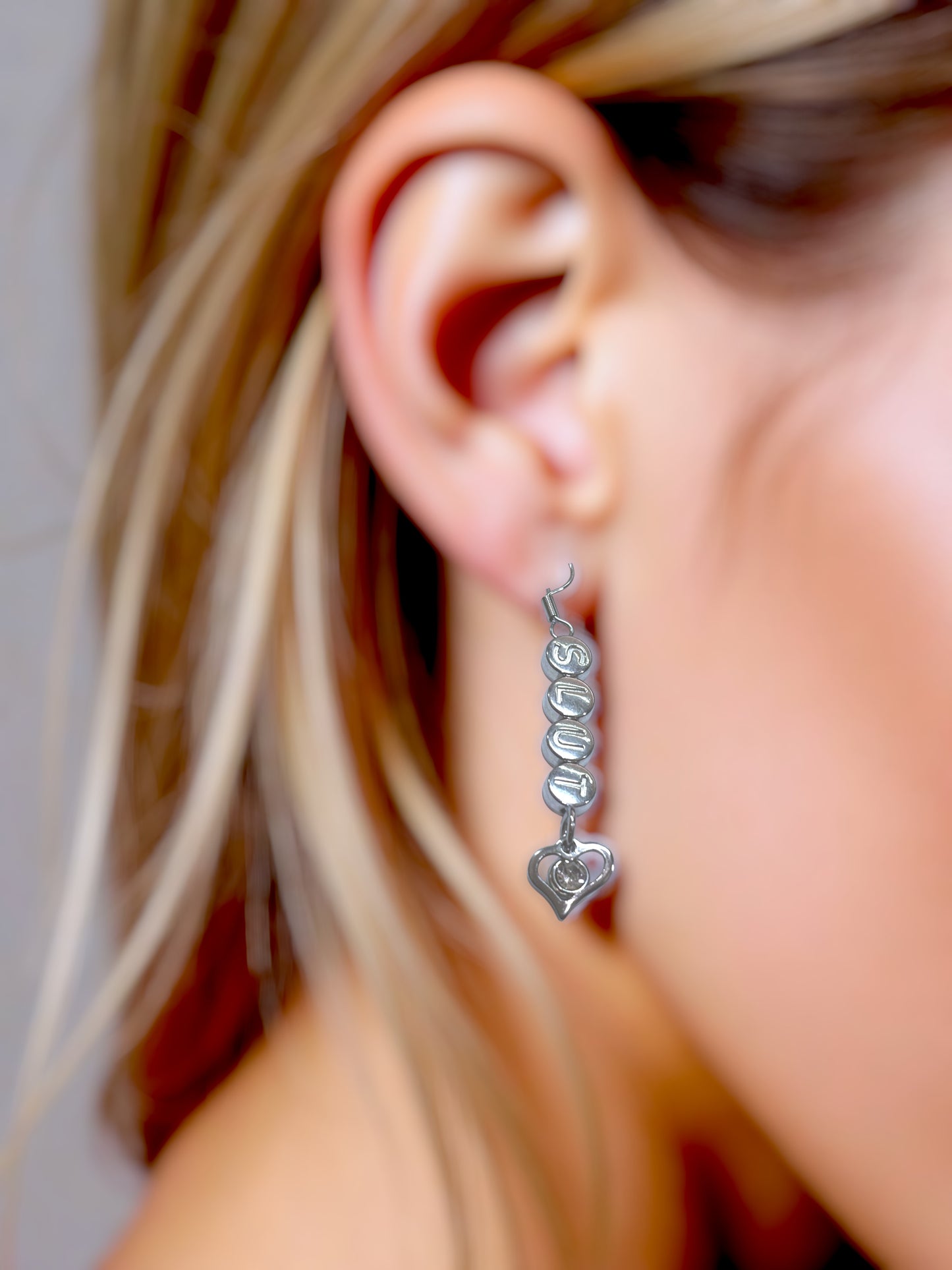 Hotwife Slut Custom Earrings