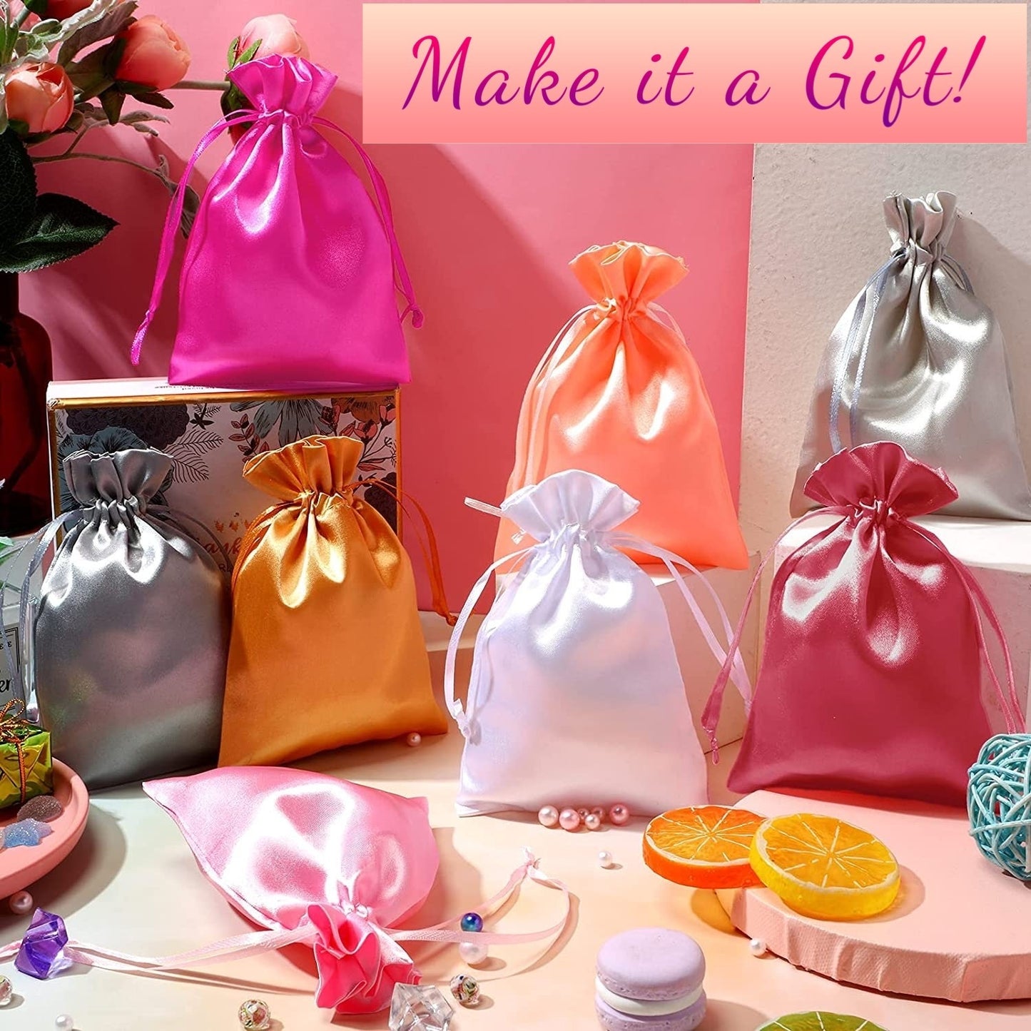 Mini Satin Gift Pouch
