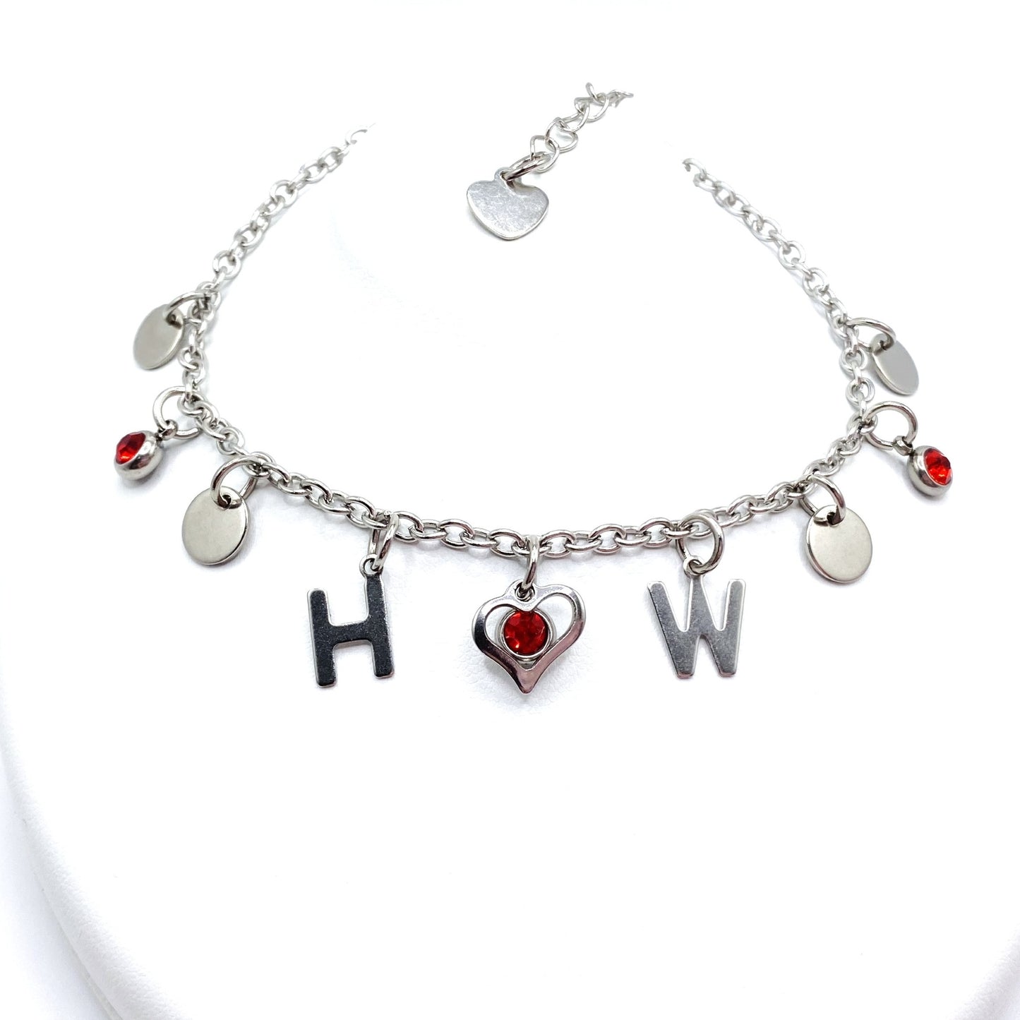 Hotwife Anklet w/ Vixen Fox Charm