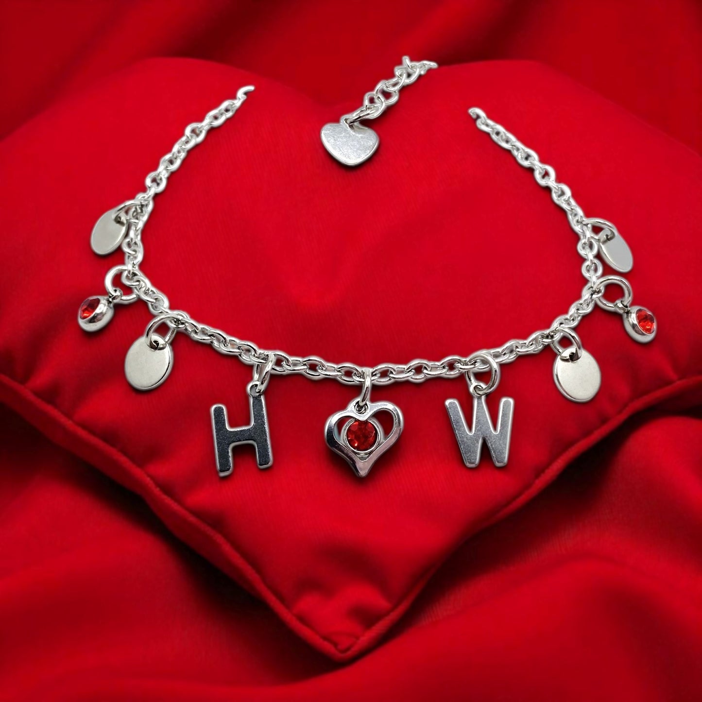 Hotwife Anklet w/ Vixen Fox Charm