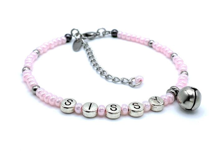 Sissy anklets bracelets chokers