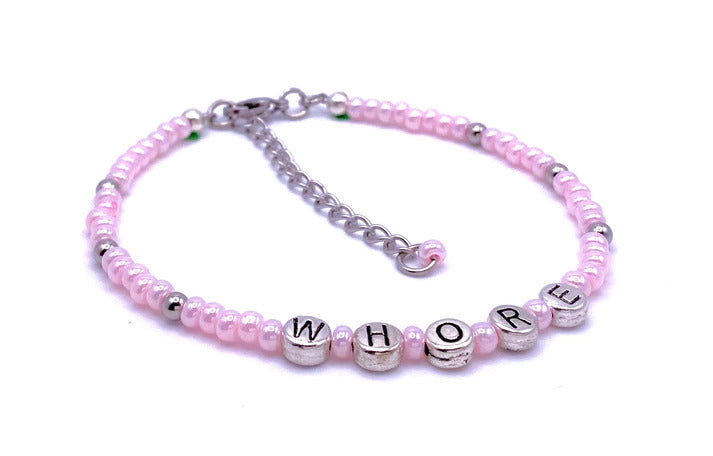 Whore Anklets Bracelets Chokers