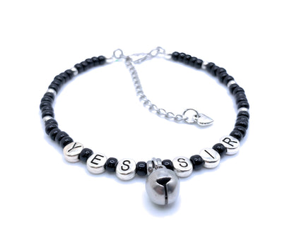Yes Sir Anklet / Bracelet with Jingling Bell