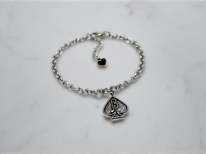 Jack of Spades BBC Cuckold Beta Male Chain with Charm