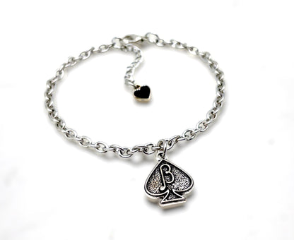 Jack of Spades BBC Cuckold Beta Male Chain with Charm