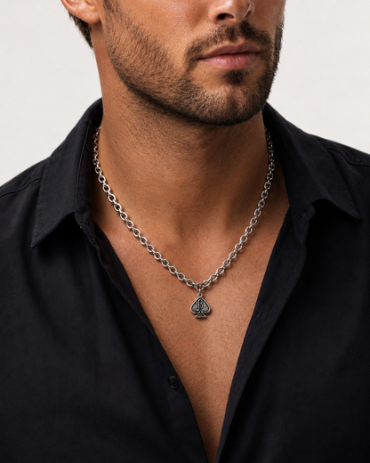Jack of Spades Anklet Bracelet Choker for Him