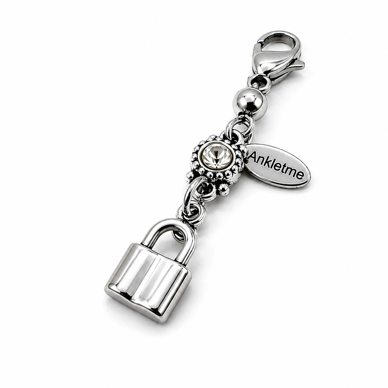 QOS BBC Owned Lock Bell Pendants Charms Jewelry