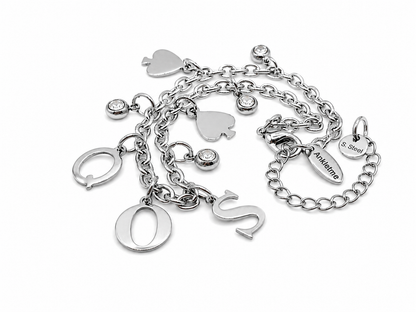 QOS BBC Queen of Spades Jewelry Bracelet Anklet Chain