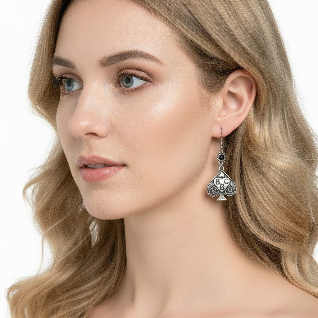 BBC QOS Spade Earring