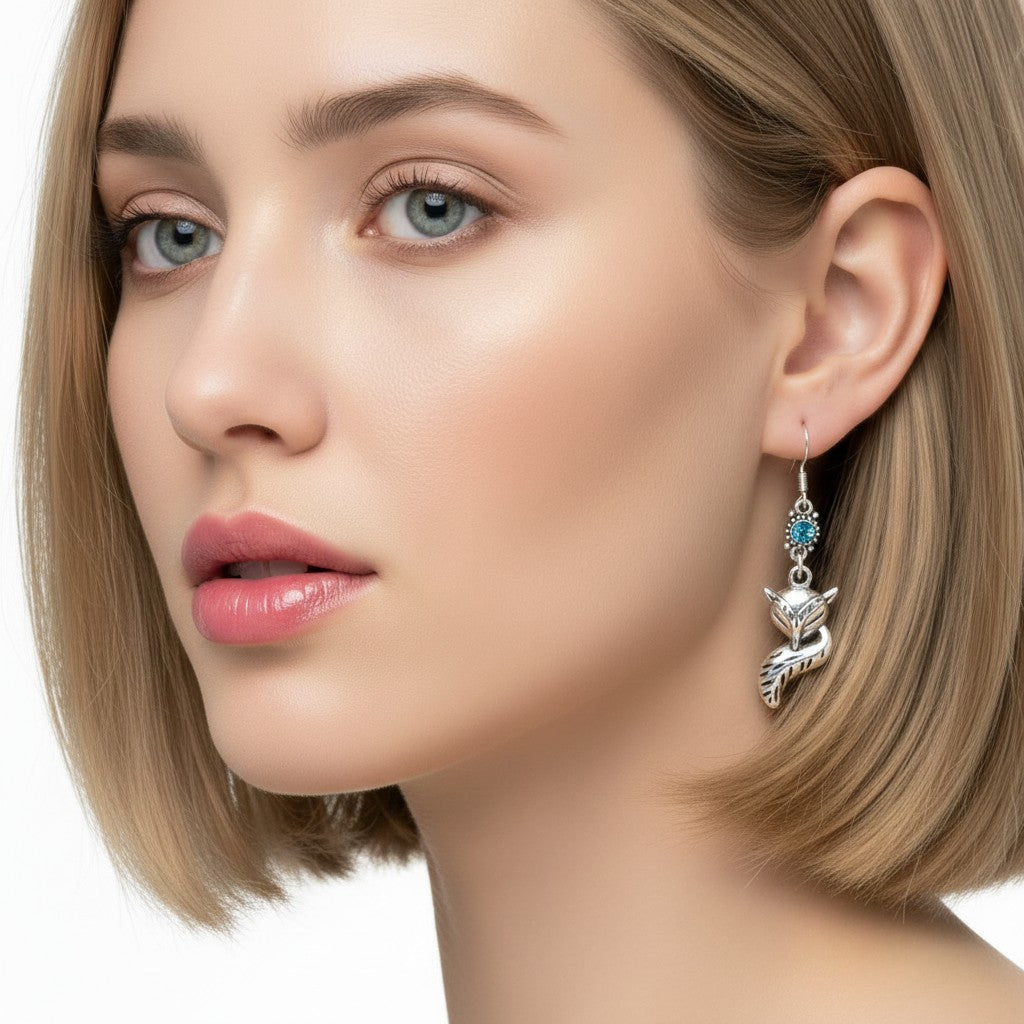 hotwife vixen fox earrings jewelry