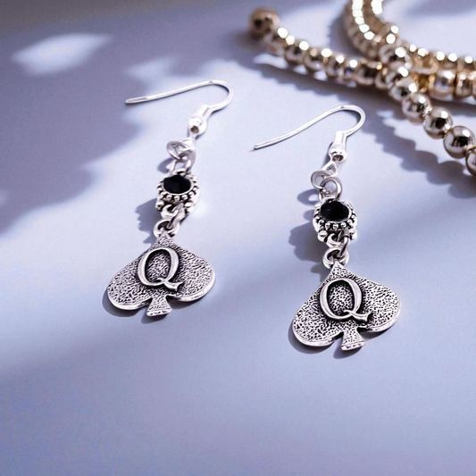 QOS BBC Spade Earrings