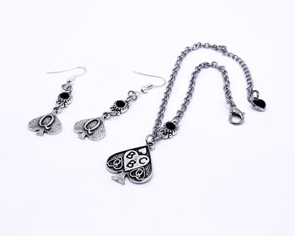 QOS BBC Spade Earrings