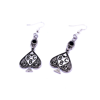 QOS BBC Spade Earrings