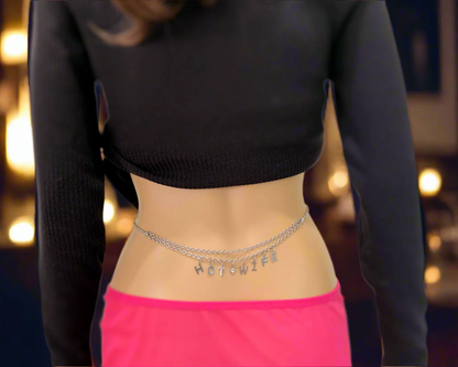 Custom Word/Name Belly Chain Body Jewelry