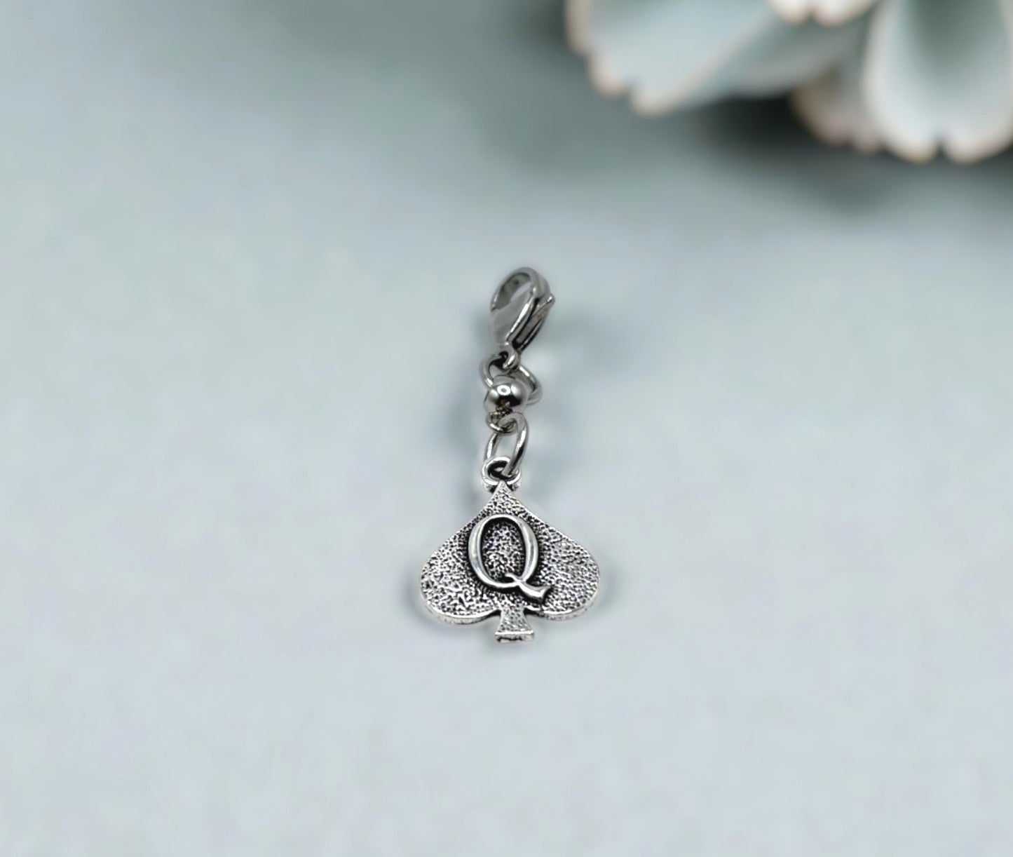 QOS BBC Pendant Charm Queen of Spades