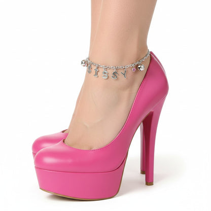 sissy bells anklet chain
