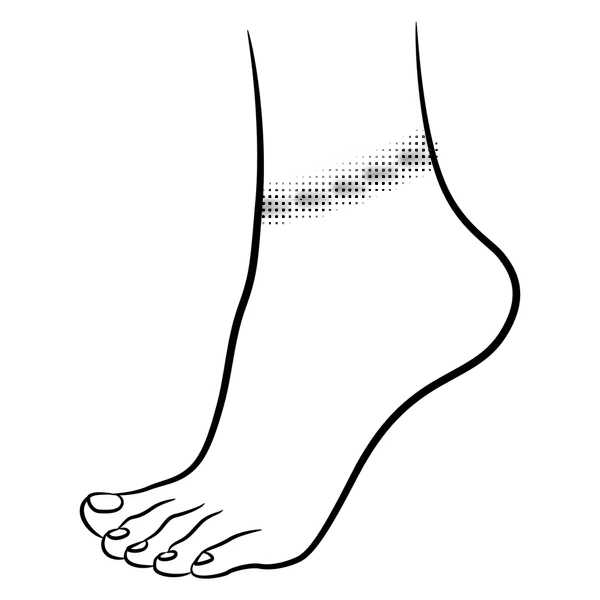 Slut Anklet/Bracelet "Stretch"