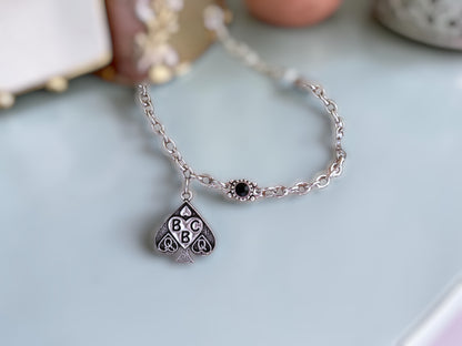 QOS Queen of Spades Chain With Vintage Charm