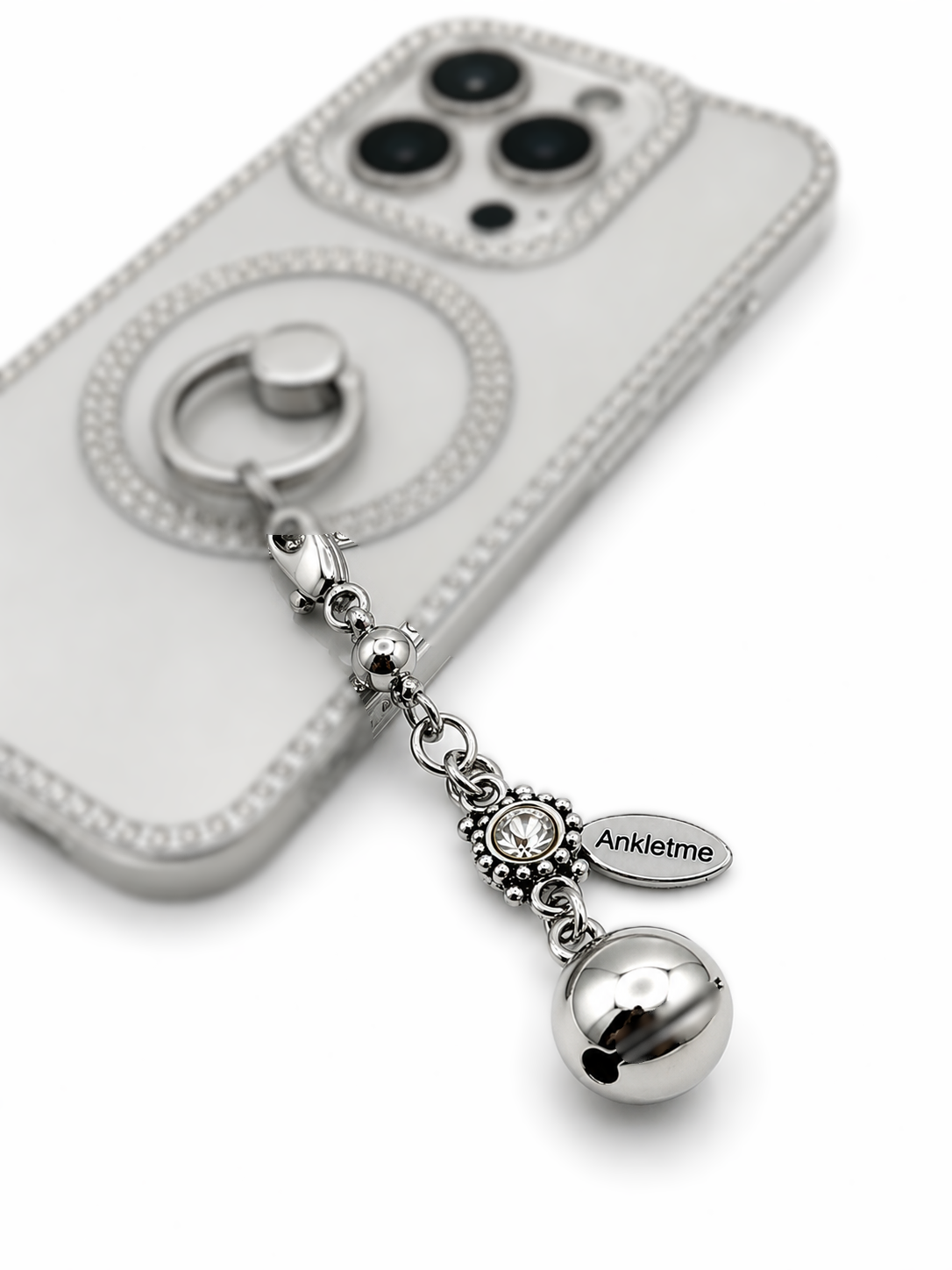 QOS BBC Owned Lock Bell Pendants Charms Jewelry