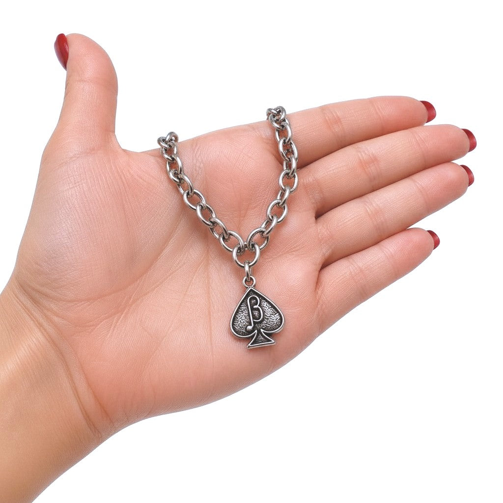 Jack of Spades Anklet Bracelet Choker for Him