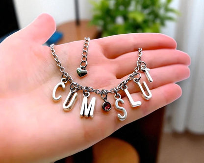 CumSlut Jewelry Anklet/Bracelet/Choker