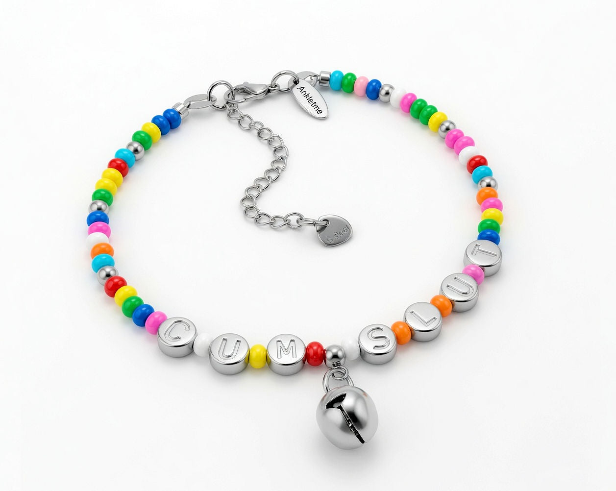 Cumslut Anklet Bracelet Jewelry - Custom