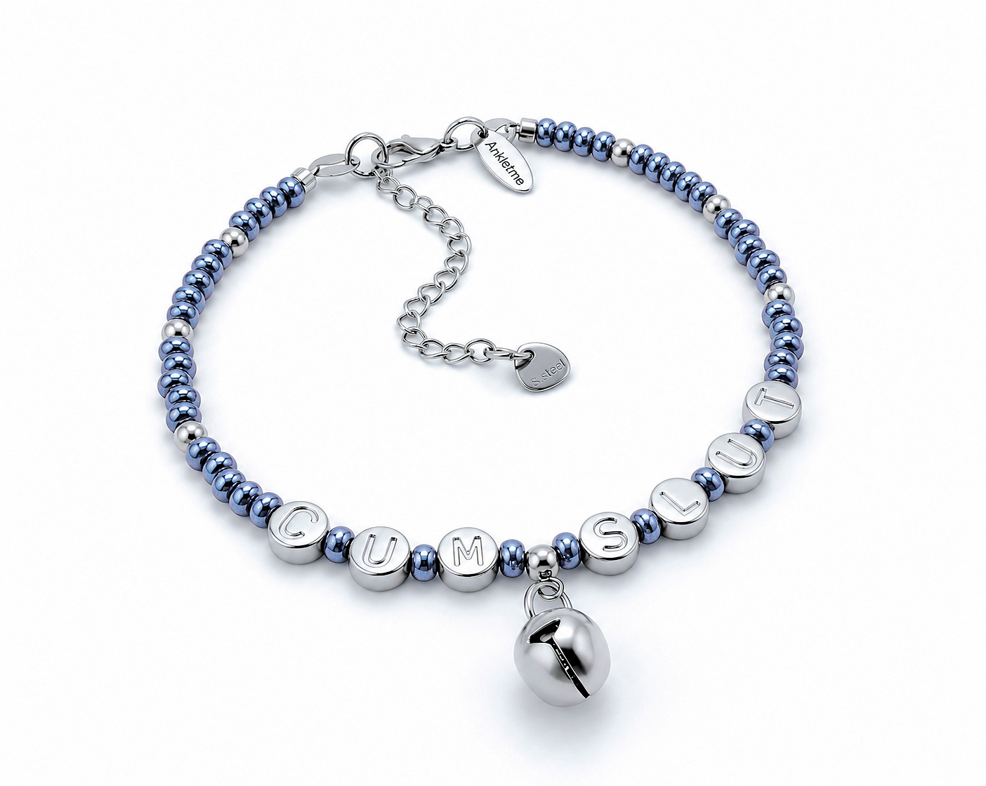 Cumslut Anklet Bracelet Jewelry - Custom