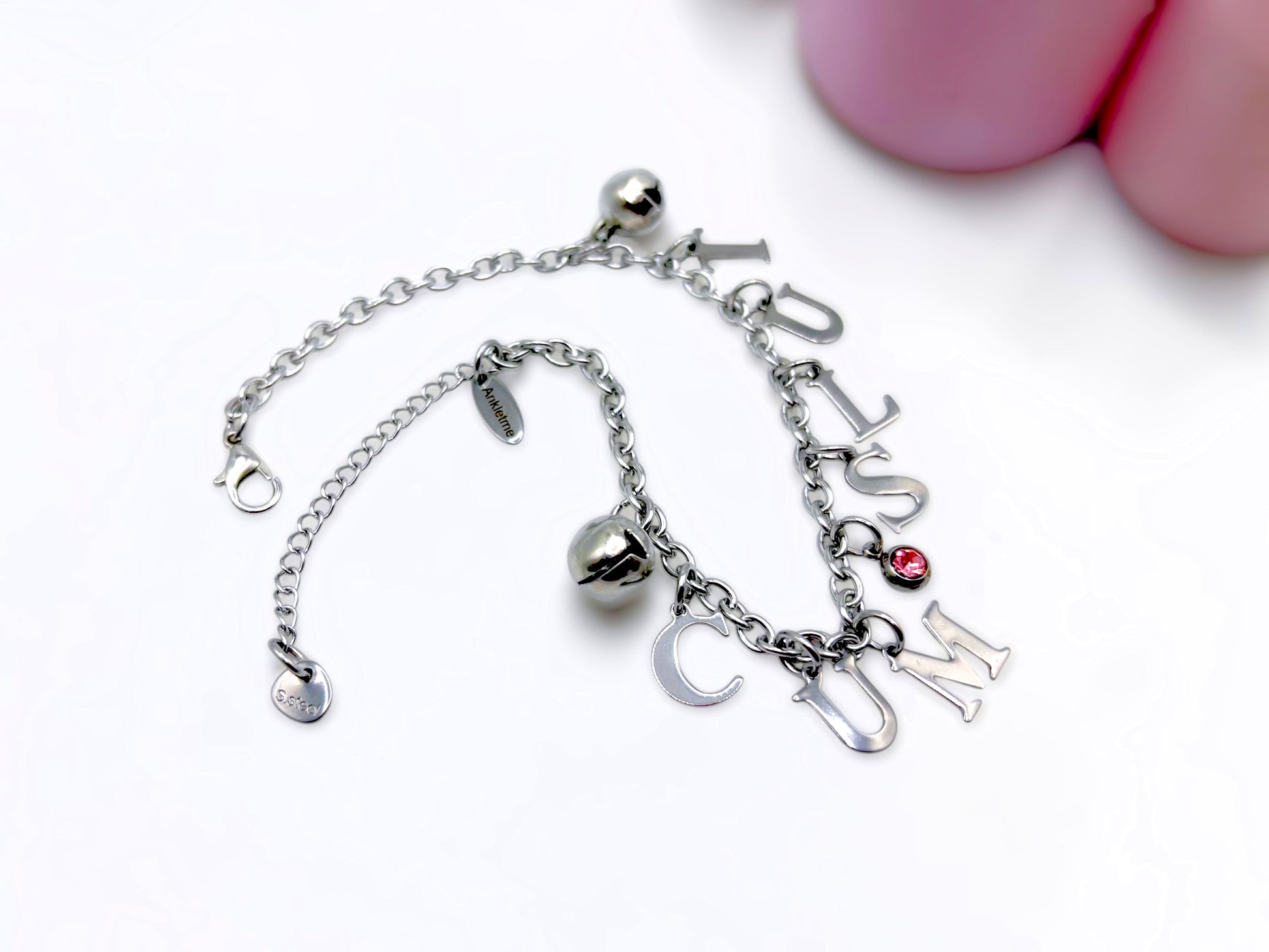 cumslut  sissy anklet bracelet