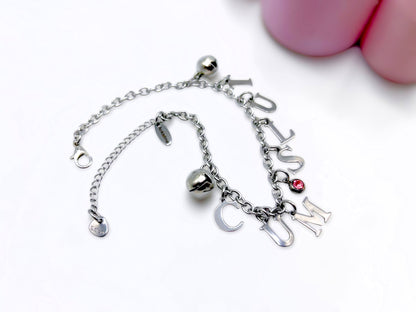cumslut  sissy anklet bracelet