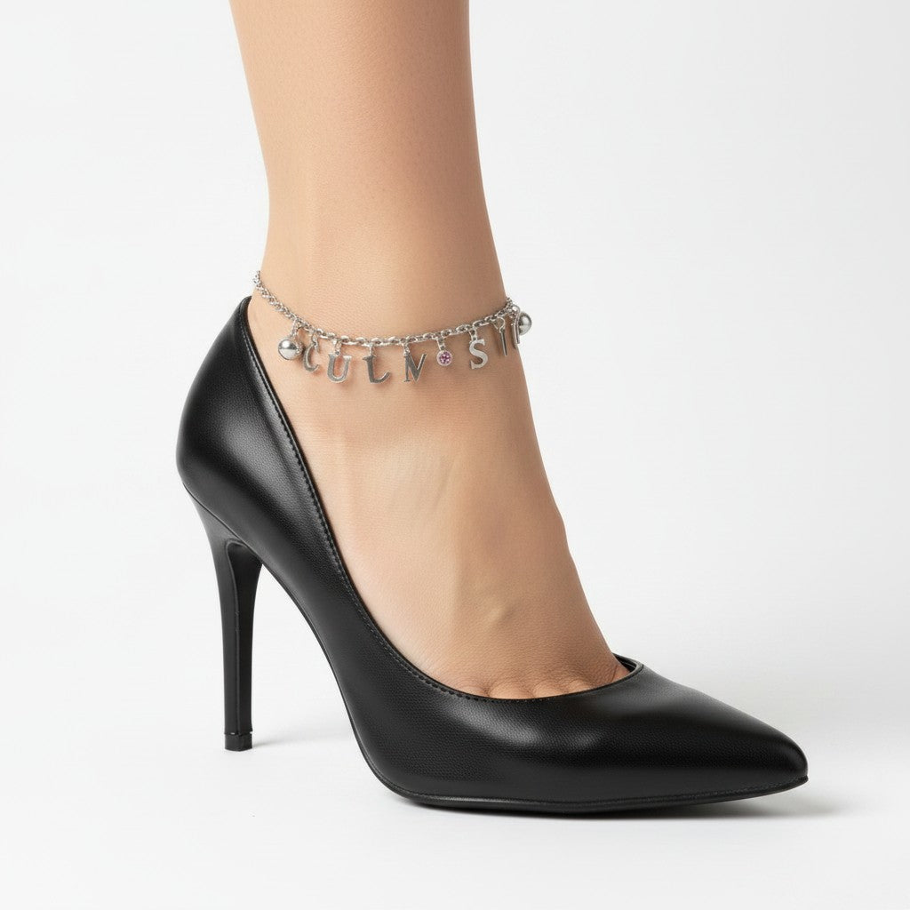 cumslut sissy anklet