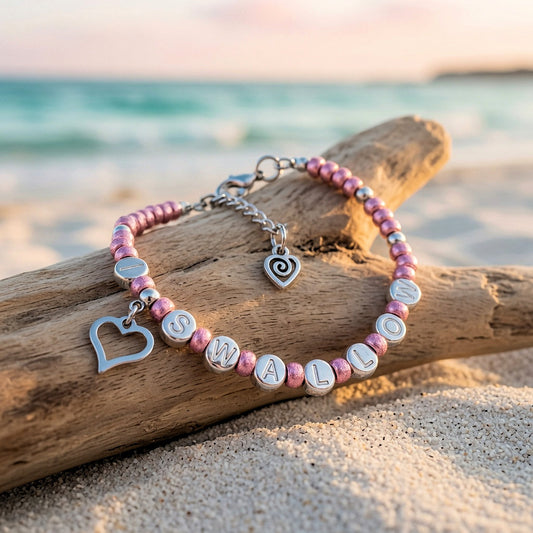 I Swallow Anklet Bracelet Jewelry