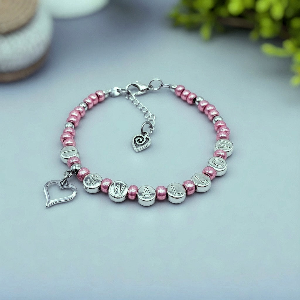 I Swallow Anklet Bracelet