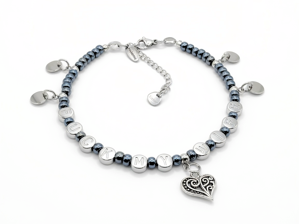 Custom Wording: Fuck My Wife Anklet